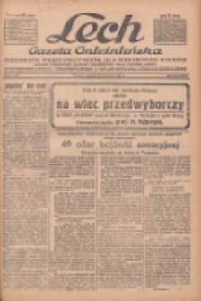 Lech.Gazeta Gnieźnieńska: codzienne pismo polityczne dla wszystkich stan&oacute;w. Dodatki: tygodniowy "Lechita" i powieściowy oraz dwutygodnik "Leszek" 1933.11.25 R.34 Nr272