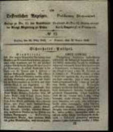 Oeffentlicher Anzeiger. 1842.03.22 Nro.12
