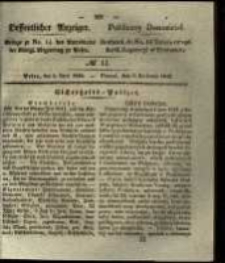 Oeffentlicher Anzeiger. 1842.04.05 Nro.14