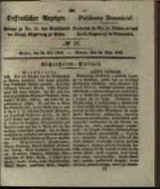 Oeffentlicher Anzeiger. 1842.05.24 Nro.21