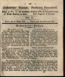 Oeffentlicher Anzeiger. 1837.10.10 Nro.41