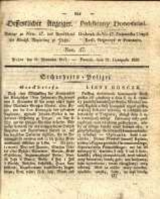 Oeffentlicher Anzeiger. 1837.11.21 Nro.47