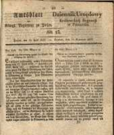 Amtsblatt der Königlichen Regierung zu Posen. 1837.04.11 Nro.15