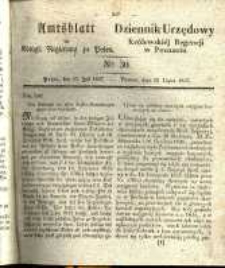 Amtsblatt der Königlichen Regierung zu Posen. 1837.07.25 Nro.30