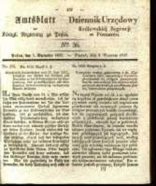 Amtsblatt der Königlichen Regierung zu Posen. 1837.09.05 Nro.36