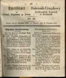 Amtsblatt der Königlichen Regierung zu Posen. 1837.09.19 Nro.38