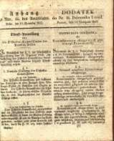 Dodatek do Nr. 46. Dziennika Urzęd.