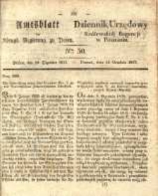 Amtsblatt der Königlichen Regierung zu Posen. 1837.12.12 Nro.50