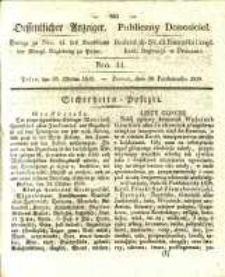 Oeffentlicher Anzeiger. 1838.10.30 Nro 44