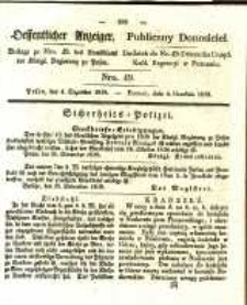 Oeffentlicher Anzeiger. 1838.12.04 Nro 49