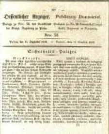 Oeffentlicher Anzeiger. 1838.12.11 Nro 50