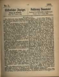 Oeffentlicher Anzeiger. 1869.02.02 Nro.5
