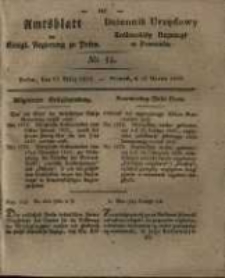 Amtsblatt der Königlichen Regierung zu Posen. 1829.03.17 Nro.11