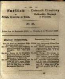 Amtsblatt der Königlichen Regierung zu Posen. 1829.09.15 Nro.37