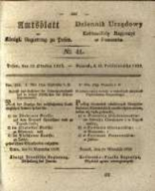 Amtsblatt der Königlichen Regierung zu Posen. 1829.10.13 Nro.41