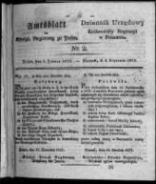 Amtsblatt der Königlichen Regierung zu Posen. 1828.01.08 Nro.2