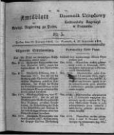 Amtsblatt der K&ouml;niglichen Regierung zu Posen. 1828.01.29 Nro.5