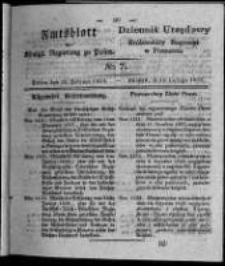 Amtsblatt der Königlichen Regierung zu Posen. 1828.02.12 Nro.7