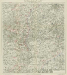 Die Operationen des Jahres 1915: die Ereignisse im Westen und auf dem Balkan vom Sommer bis zum Jahresschluss: mit vierunddreissig Karten und Skizzen Bd.9 Die Herbstschlacht im Artois 1915. Die Lage am 25 Semptember Karte 4