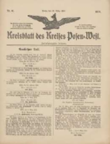 Kreisblatt des Kreises Posen-West 1910.03.10 Jg.22 Nr11