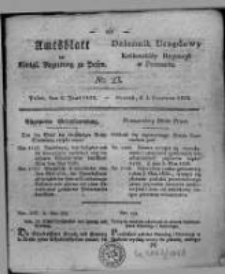 Amtsblatt der Königlichen Regierung zu Posen. 1828.06.03 Nro. 23