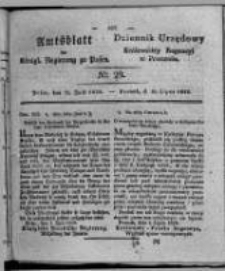 Amtsblatt der Königlichen Regierung zu Posen. 1828.07.15 Nro. 29