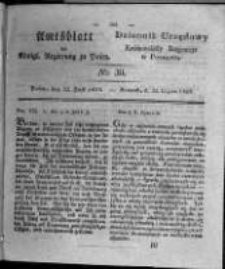 Amtsblatt der K&ouml;niglichen Regierung zu Posen. 1828.07.22 Nro. 30