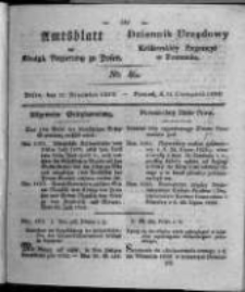 Amtsblatt der Königlichen Regierung zu Posen. 1828.11.11 Nro. 46