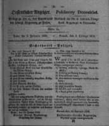 Oeffentlicher Anzeiger. 1828.02.05 Nro.6