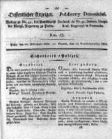 Oeffentlicher Anzeiger. 1828.10.14 Nro. 42
