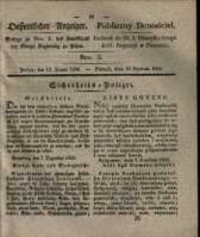 Oeffentlicher Anzeiger. 1836.01.19 Nro.3