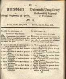 Amtsblatt der Königlichen Regierung zu Posen. 1838.03.13 Nro.11