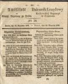 Amtsblatt der Königlichen Regierung zu Posen. 1838.09.18 Nro.38