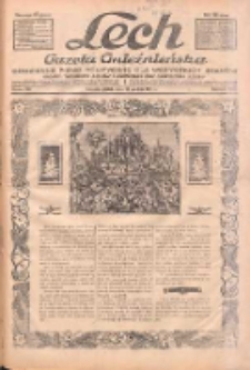 Lech.Gazeta Gnieźnieńska: codzienne pismo polityczne dla wszystkich stan&oacute;w. Dodatki: tygodniowy "Lechita" i powieściowy oraz dwutygodnik "Leszek" 1931.12.25 R.32 Nr298