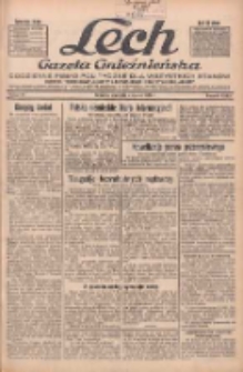 Lech.Gazeta Gnieźnieńska: codzienne pismo polityczne dla wszystkich stan&oacute;w. Dodatki: tygodniowy "Lechita" i powieściowy oraz dwutygodnik "Leszek" 1934.03.04 R.35 Nr51