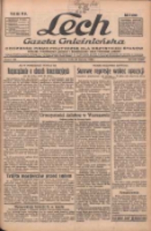 Lech.Gazeta Gnieźnieńska: codzienne pismo polityczne dla wszystkich stan&oacute;w. Dodatki: tygodniowy "Lechita" i powieściowy oraz dwutygodnik "Leszek" 1934.06.20 R.35 Nr138