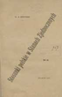 Stosunki polskie w Stanach Zjednoczonych