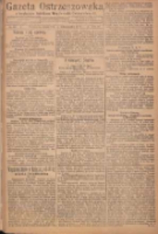 Gazeta Ostrzeszowska: z bezpłatnym dodatkiem "Orędownik Ostrzeszowski" 1921.10.16 R.35 Nr83