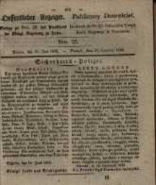 Oeffentlicher Anzeiger. 1836.06.21 Nro.25
