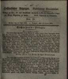 Oeffentlicher Anzeiger. 1836.07.12 Nro.28