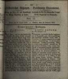 Oeffentlicher Anzeiger. 1836.08.16 Nro.33