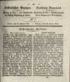 Oeffentlicher Anzeiger. 1841.02.14 Nro.7