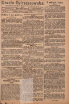 Gazeta Ostrzeszowska: z bezpłatnym dodatkiem "Orędownik Ostrzeszowski" 1923.11.03 R37 Nr88