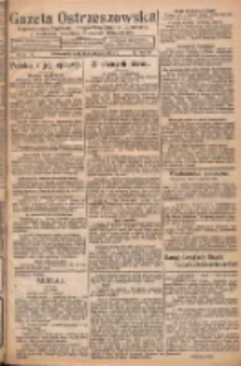 Gazeta Ostrzeszowska: urzędowy organ Magistratu i Urzędu Policyjnego w Ostrzeszowie, z bezpłatnym dodatkiem "Orędownik Ostrzeszowski" 1924.01.16 R.38 Nr5