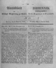 Amtsblatt der Königlichen Regierung zu Posen. 1841.12.07 Nro.49