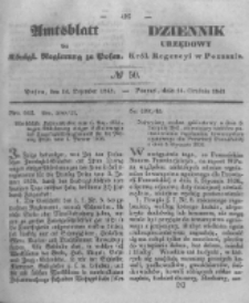 Amtsblatt der Königlichen Regierung zu Posen. 1841.12.14 Nro.50