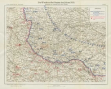 Die Operationen des Jahres 1915: die Ereignisse im Winter und Frühjahr: mit vierzig Karten und Skizzen Bd.7 Die Westfront bei Beginn des Jahres 1915 Abschnitt der deutschen 2,1 und 7 Armee Karte 4