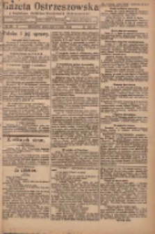 Gazeta Ostrzeszowska: z bezpłatnym dodatkiem "Orędownik Ostrzeszowski" 1923.07.21 R.37 Nr58