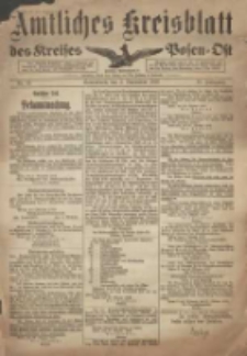 Kreis-Blatt des Kreises Posen-Ost 1918.11.02 Jg.30 Nr65