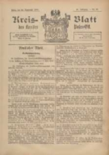 Kreis-Blatt des Kreises Posen-Ost 1899.09.23 Jg.12 Nr38
